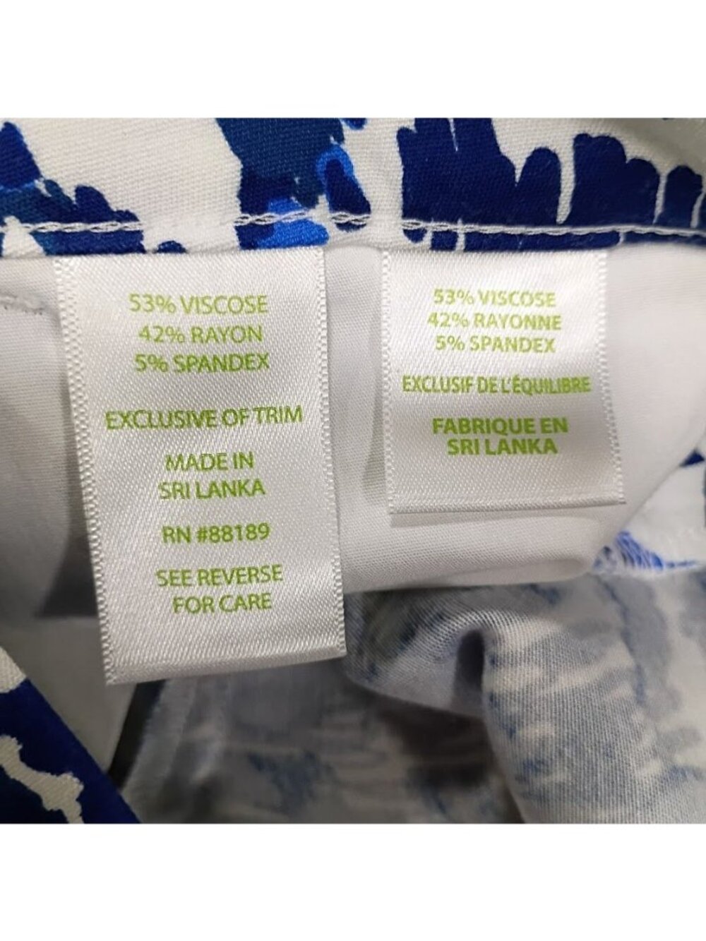 Lilly Pulitzer size 00 Wide Leg Flowy Resortwear Blue Old money Hamptons NWT - Picture 8 of 13